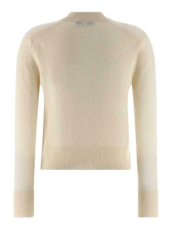 MAISON KITSUNÉ: Cardigans online - Cardigan - Weiß