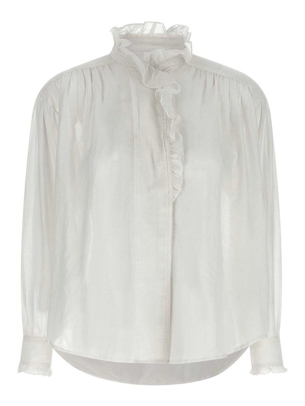 Isabel Marant Etoile: Tops und Tank Tops - Top - Weiß