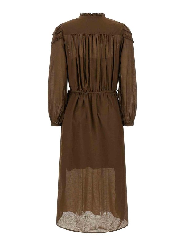 Isabel Marant Etoile: Robe longueur genou online - Robe Au Genou - Vert