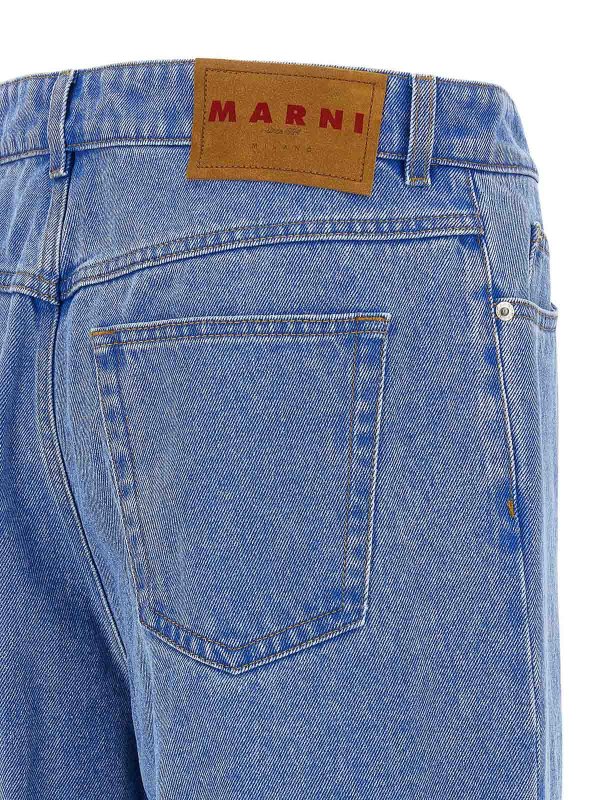 ブーツカットジーンズ - ブルー shop online: Marni