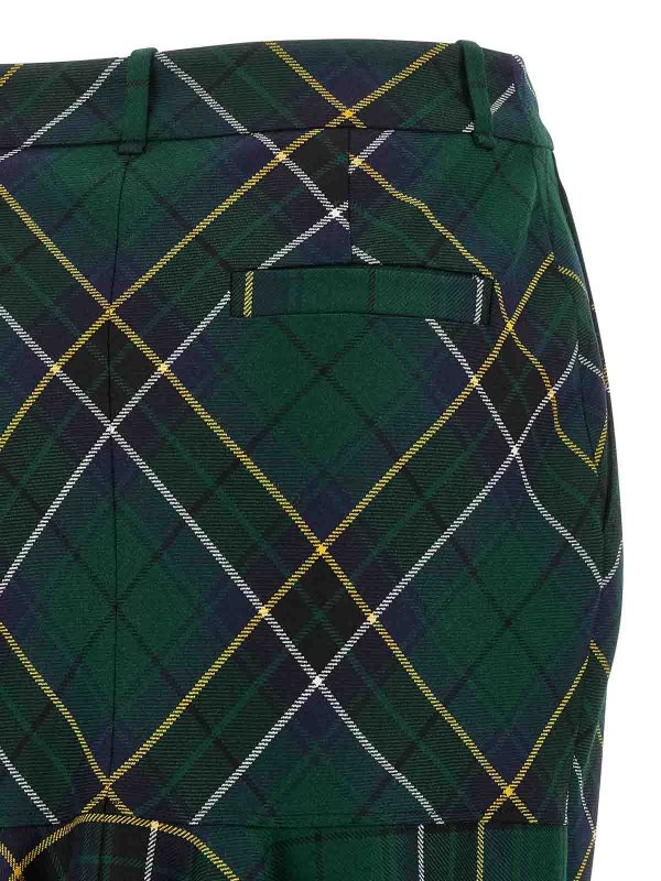 Tartan Skirt shop online: ALEXANDER MCQUEEN