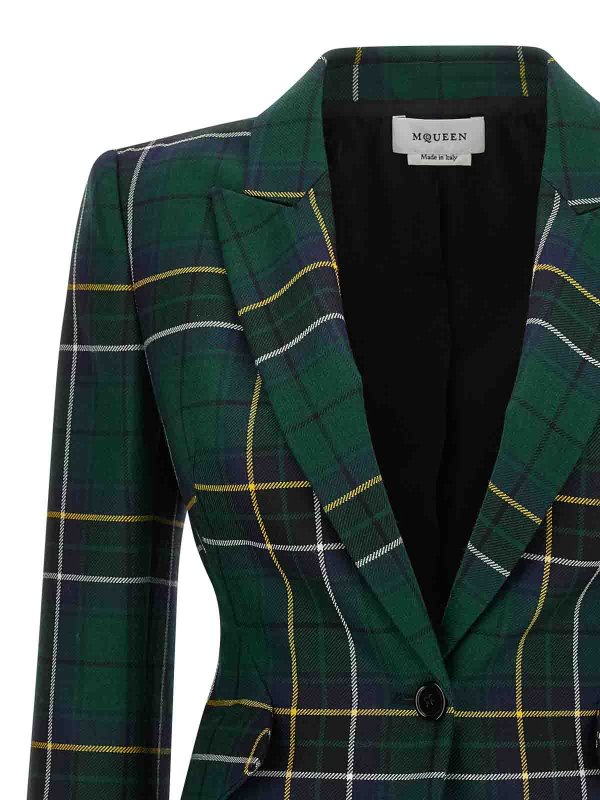 The Best Shops ALEXANDER MCQUEEN: giacche blazer - Blazer a spalla appuntita