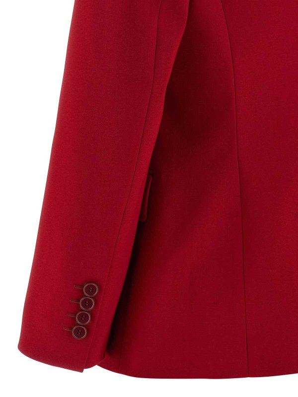 Blazer - Rouge shop online: ALEXANDER MCQUEEN