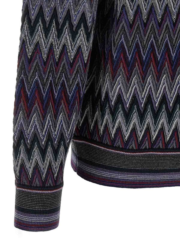 Maglione a zigzag shop online: MISSONI