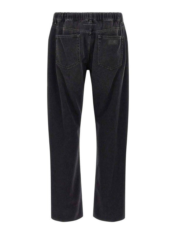 MM6 MAISON MARGIELA: ブーツカットジーンズ online - ブーツカットジーンズ - 黒