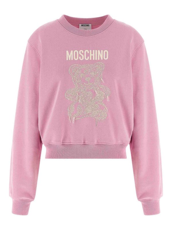 MOSCHINO: スウェット＆セーター - スウェットシャツ/セーター - ヌードカラー