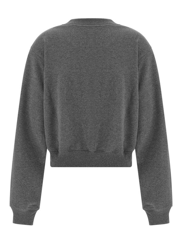 MOSCHINO: Sweatshirts und Pullover online - Sweatshirt - Grau