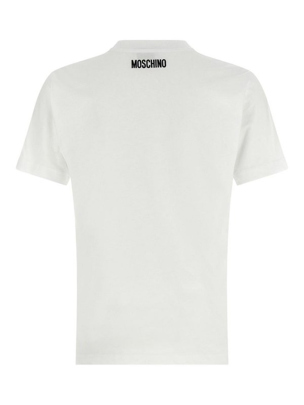 MOSCHINO: T-shirts online - T-Shirt - Blanc