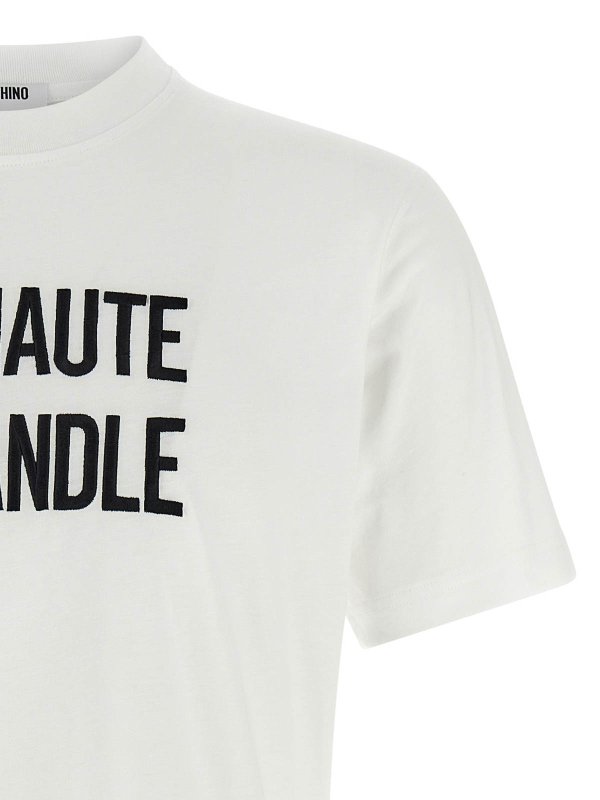 The Best Shops MOSCHINO: T-shirts - T-Shirt - Blanc