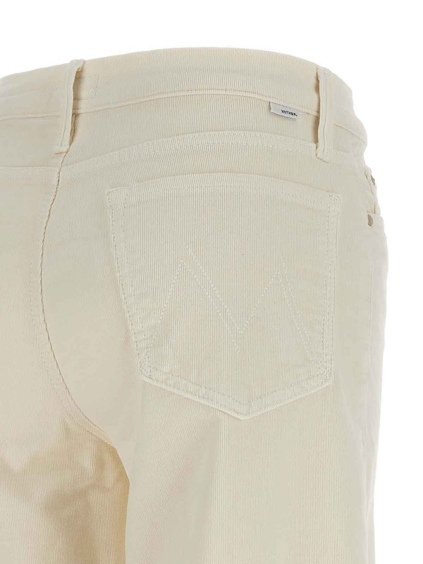 カジュアルパンツ - 白 shop online: MOTHER