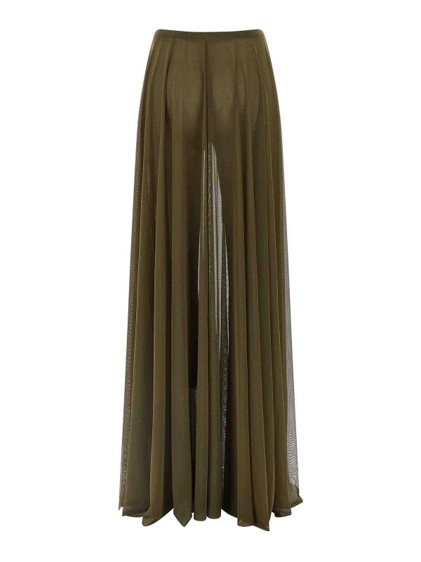 Norma Kamali: ニーレングススカート＆ミディ丈 online - 膝丈/ミディスカート - 緑