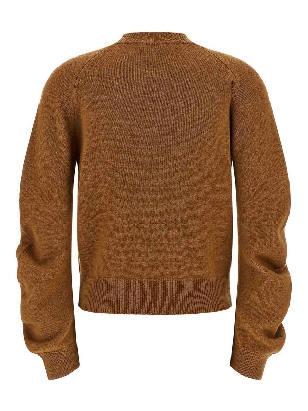 Nude: クルーネック online - クルーネック - ブラウン