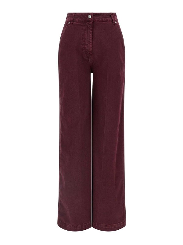 Nude: ブーツカットジーンズ - ブーツカットジーンズ - ダークレッド