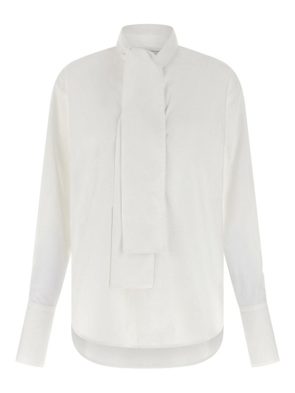 Nude: shirts - Lavallire Collar Shirt