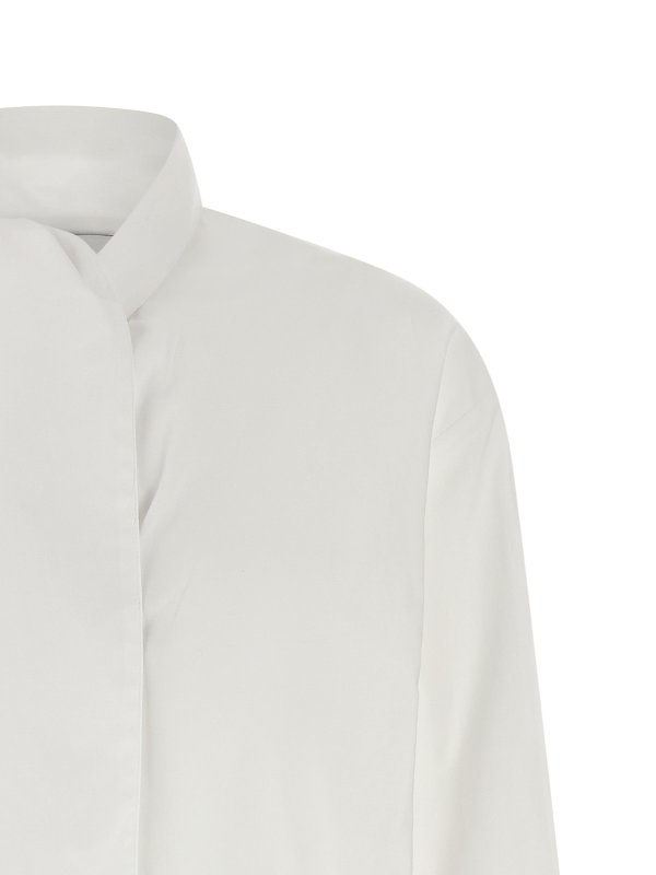 The Best Shops Nude: shirts - Lavallire Collar Shirt