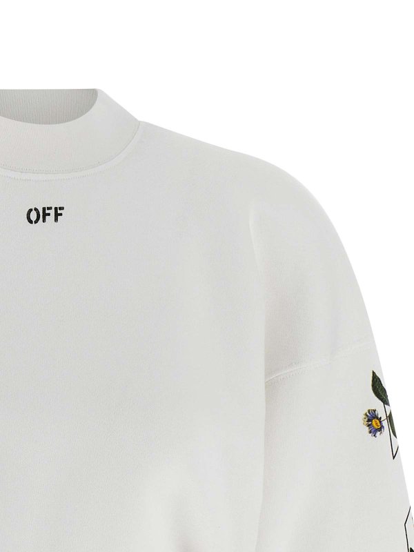 Sweatshirt - Weiß shop online: OFF-WHITE