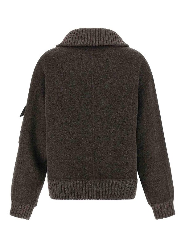 P.A.R.O.S.H.: casual jackets online - Leak25 Bomber Jacket