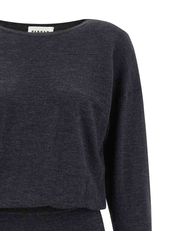 The Best Shops P.A.R.O.S.H.: knee length dresses - Lime25 Dress