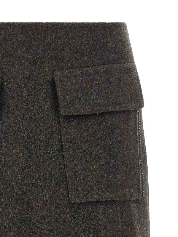 The Best Shops P.A.R.O.S.H.: Knee length skirts & Midi - Leak25 Skirt