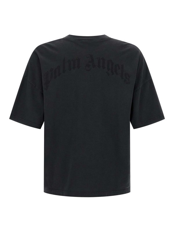Palm Angels: Tシャツ online - Tシャツ - 黒