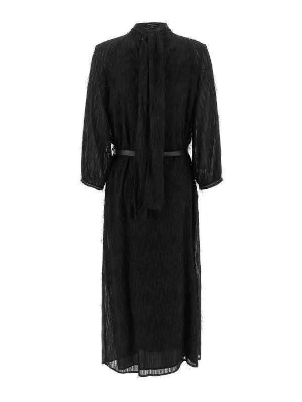 PESERICO: knee length dresses online - Fil Coup Dress