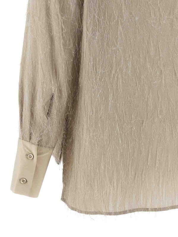 シャツ - ベージュ shop online: PESERICO