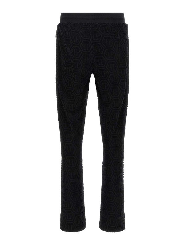 PHILIPP PLEIN: pantaloni sport online - Jacquard Joggers