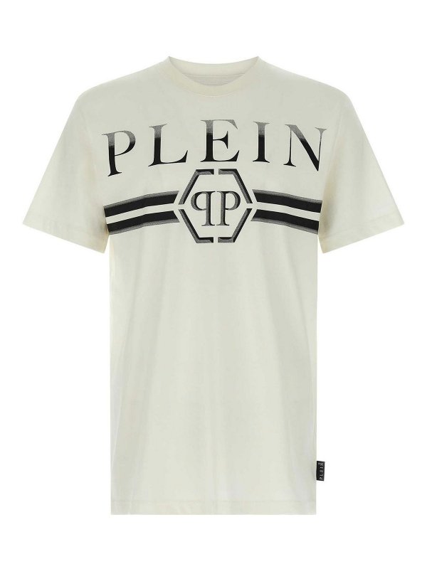 PHILIPP PLEIN: T-shirts - T-Shirt - Weiß
