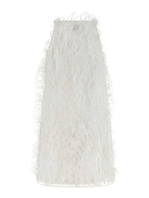 Pinko: ニーレングスドレス online - 膝丈ドレス - 白