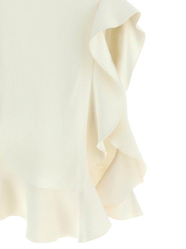 Knielanges Kleid - Weiß shop online: Pinko