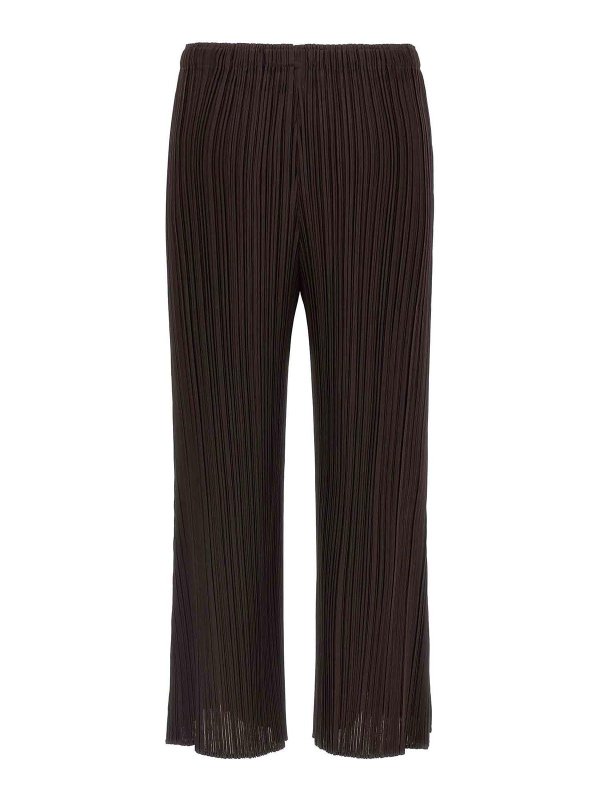 PLEATS PLEASE ISSEY MIYAKE: casual trousers online - Monthly Colors July Pants