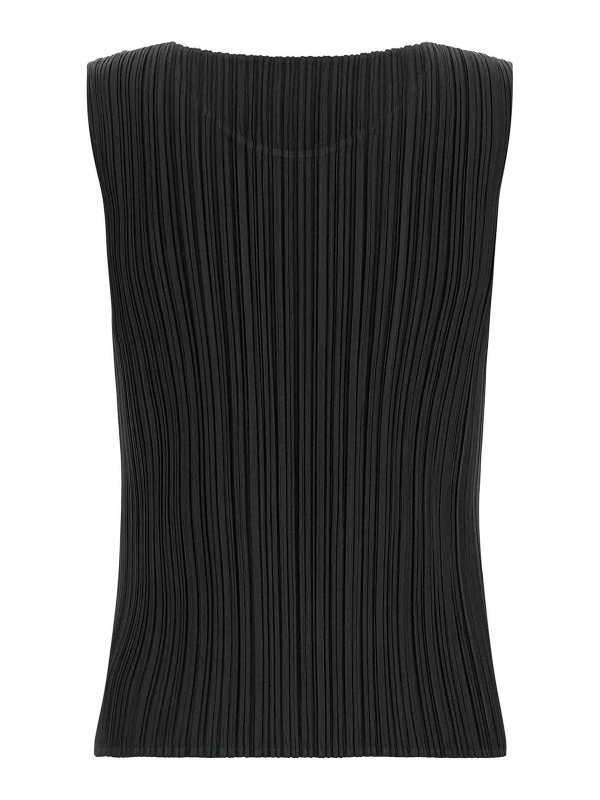 PLEATS PLEASE ISSEY MIYAKE: Tops und Tank Tops online - Top - Schwarz