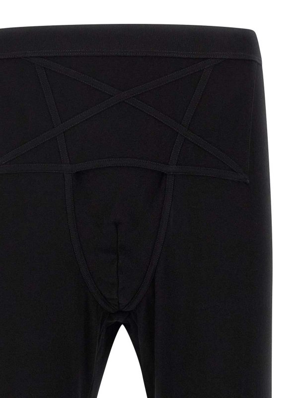The Best Shops RICK OWENS: leggings - Thermal Bottom Leggings