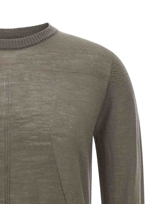 The Best Shops RICK OWENS: crew necks - Biker Level Sweater