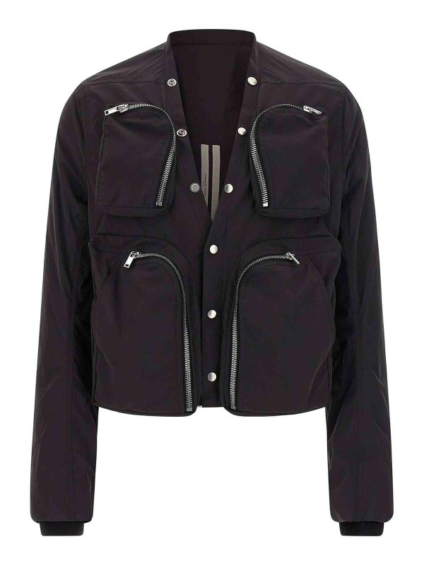 RICK OWENS: casual jackets - Cargo Jacket