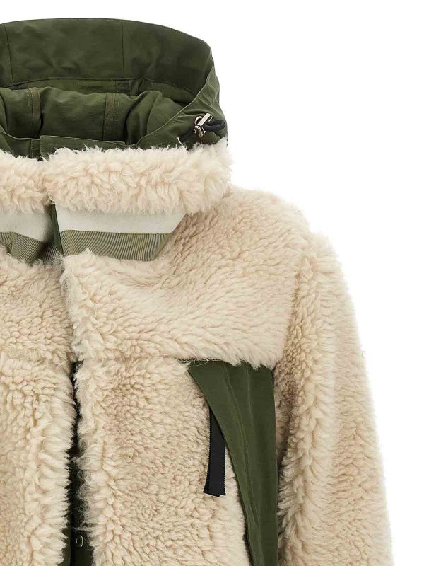 The Best Shops Sacai: Chaquetas casual - Chaqueta Casual - Blanco
