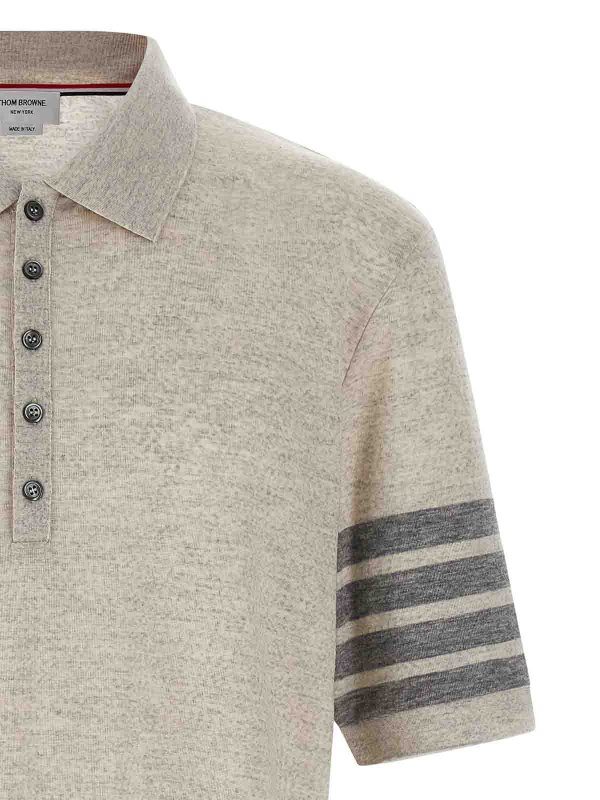 The Best Shops THOM BROWNE: polo shirts - Polo Shirt
