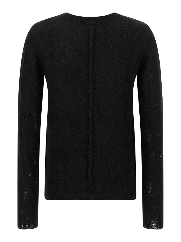 THOM KROM: Suéteres con cuello pico online - Suéter Cuello Redondo - Negro