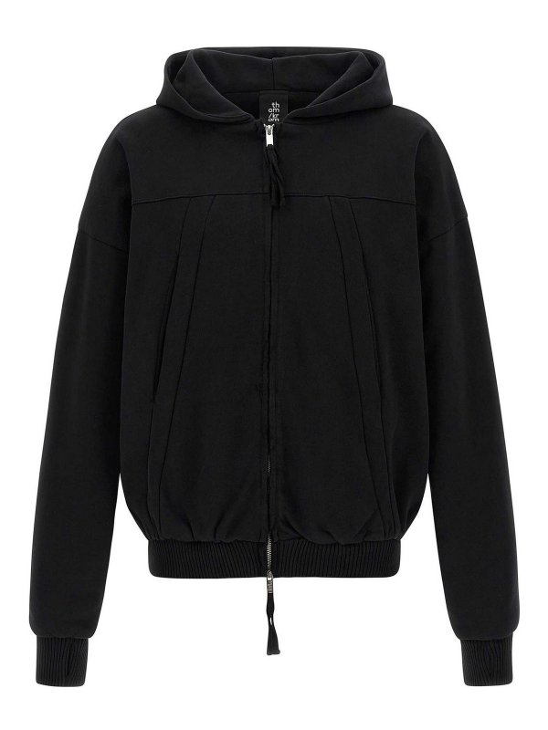 THOM KROM: Sweatshirts & Pulls - Sweat-Shirts - Noir