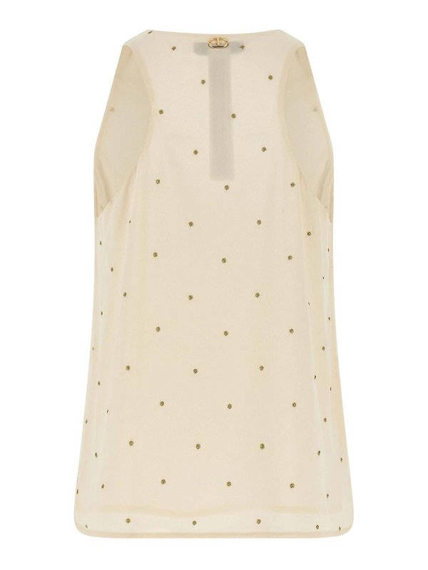 TWINSET: Tops y camisetas sin mangas online - Top - Beis