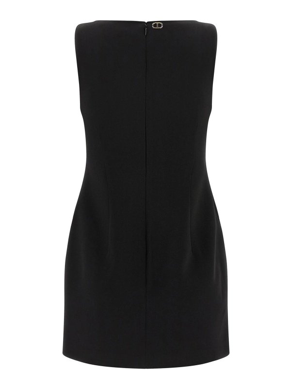 TWINSET: ニーレングスドレス online - 膝丈ドレス - 黒