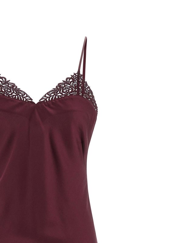 The Best Shops TWINSET: ニーレングスドレス - 膝丈ドレス - ダークレッド