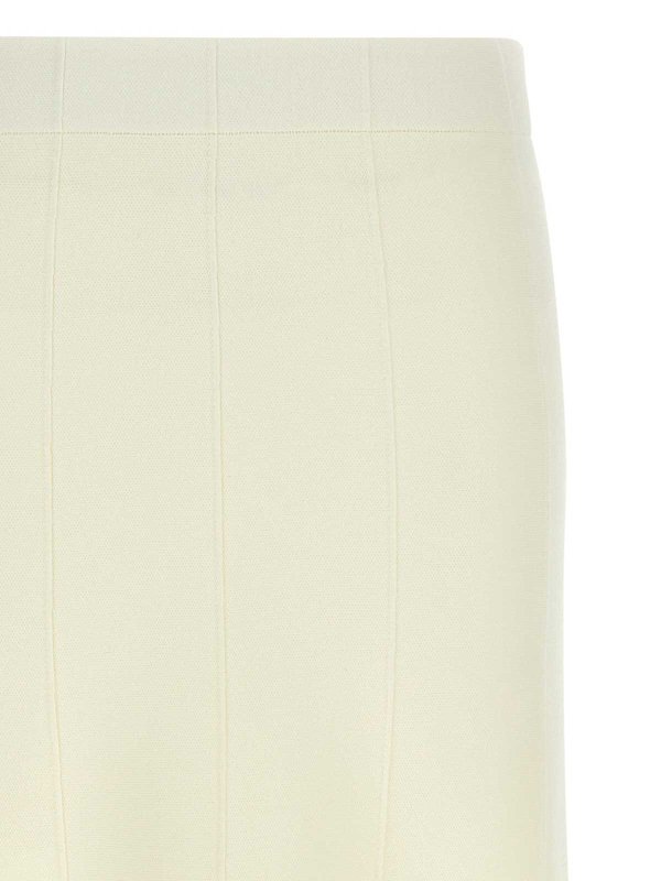 The Best Shops TWINSET: ニーレングススカート＆ミディ丈 - 膝丈/ミディスカート - 白