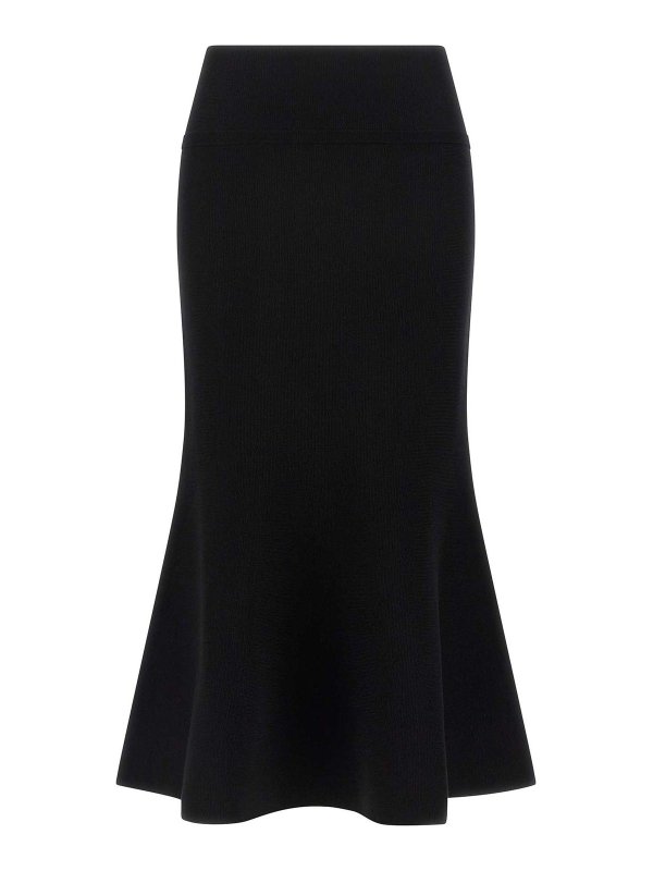 TWINSET: ニーレングススカート＆ミディ丈 - 膝丈/ミディスカート - 黒