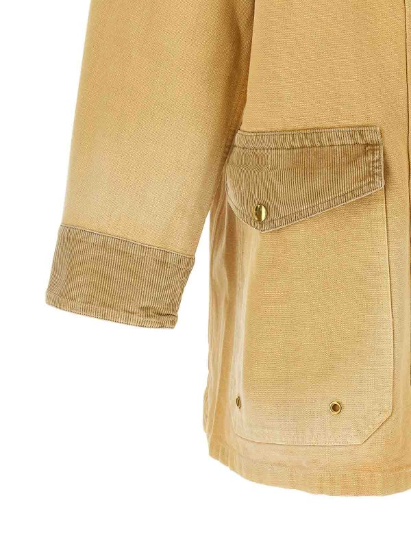 Abrigo Corto - Beis shop online: WALES BONNER