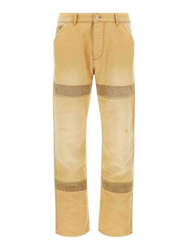 WALES BONNER: Casual Hosen - Casual Hose - Beige