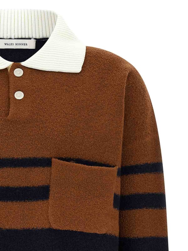 The Best Shops WALES BONNER: polo shirts - Calm Polo Shirt