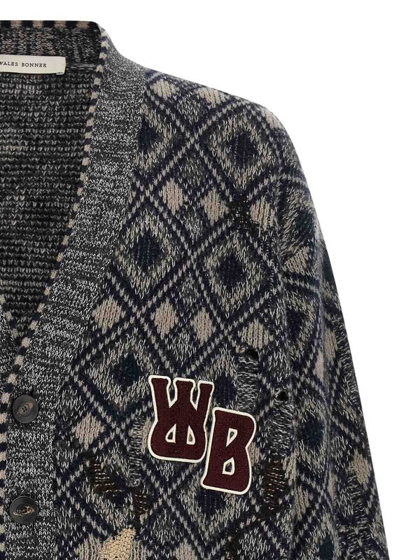 The Best Shops WALES BONNER: cardigans - Sibling Cardigan