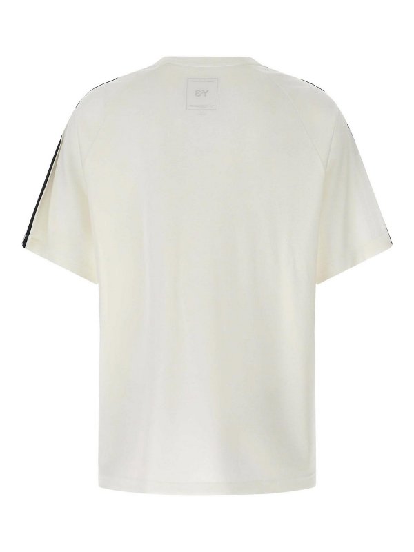 Y-3: T-shirts online - T-Shirt - Blanc