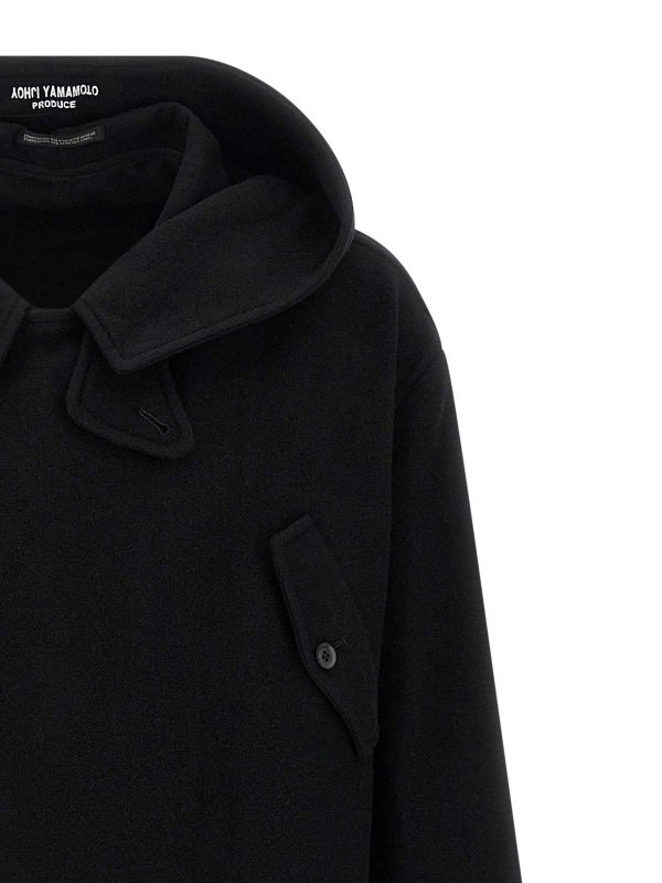 The Best Shops YOHJI YAMAMOTO: short coats - Hooded Coat